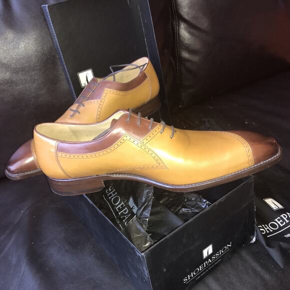 SHOE PASSION Berlin Germany Leather Oxford DRESS SHOE Brown MEN’S UK 10 / US 11 main image 14